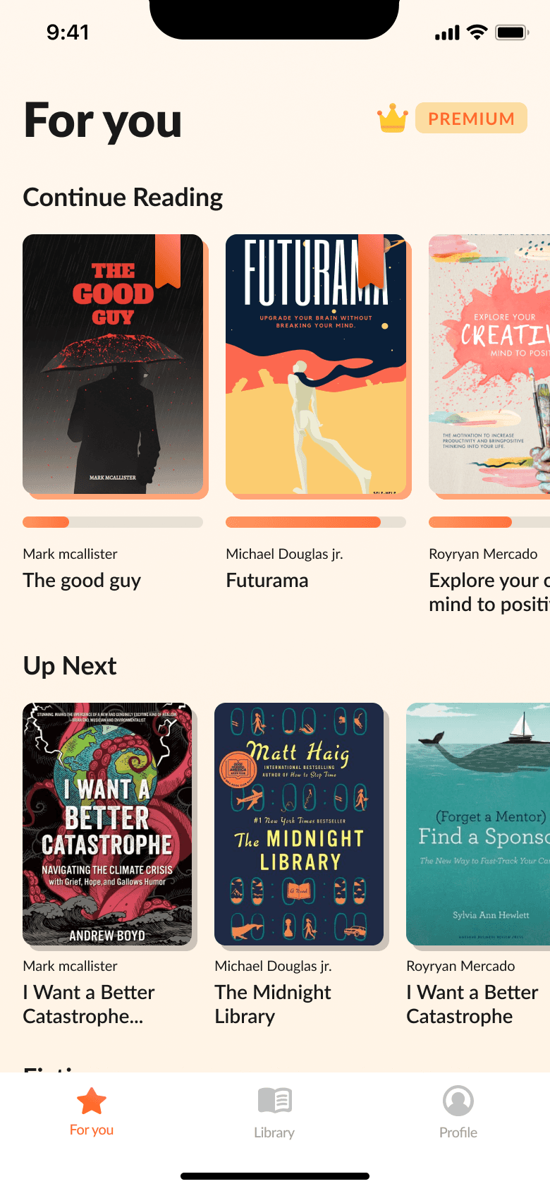 Eppika app showing a Spanish graded reader with tap-to-translate