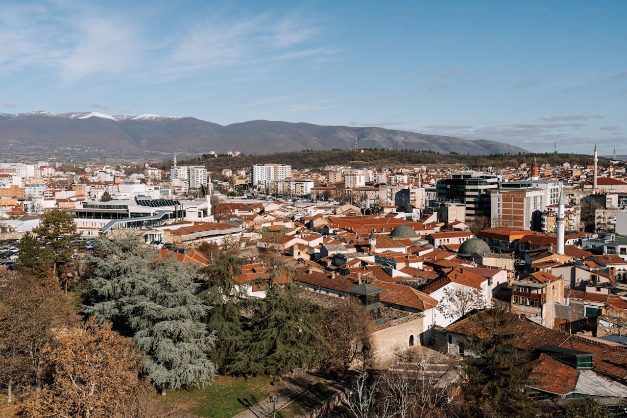 Cathedral tower rising above the rooftops of Oviedo, Asturias, the city fictionalized as Vetusta in La Regenta by Clarín
