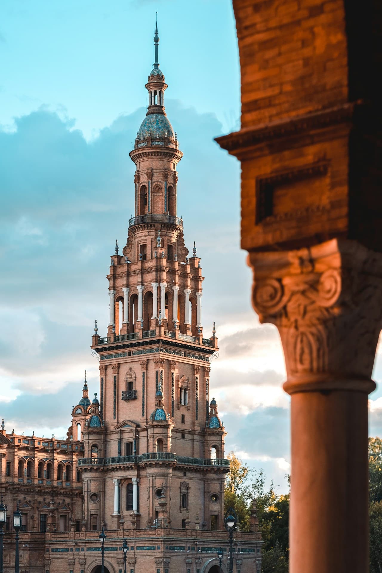Plaza de España in Seville, Spain, the city where the original Don Juan legend was born